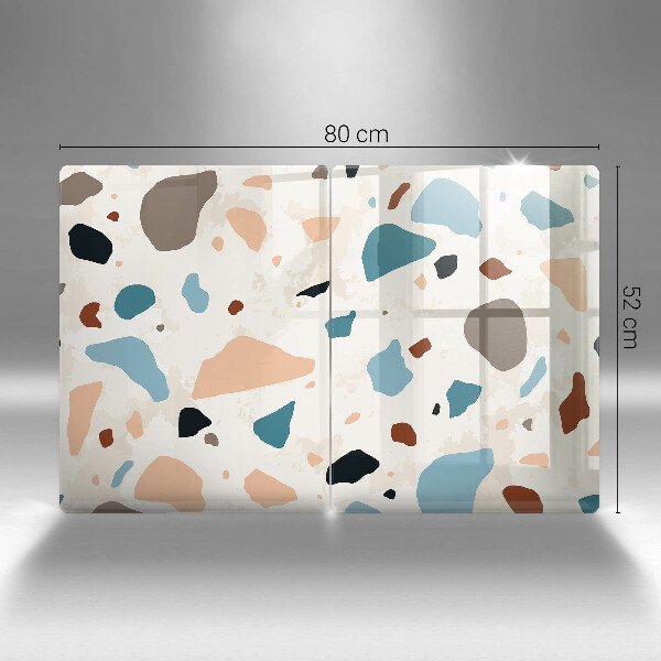 Cobertura de parede do fogão a gás Pedra decorativa grés