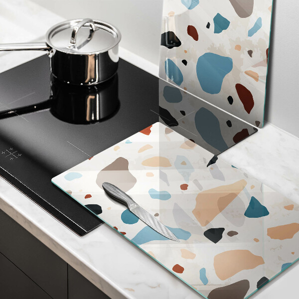 Cobertura de parede do fogão a gás Pedra decorativa grés