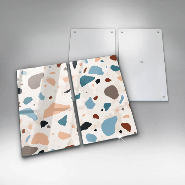 Cobertura de parede do fogão a gás Pedra decorativa grés