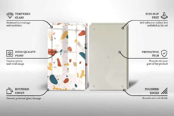 Tampa de parede do fogão a gás Grés decorativo pedra