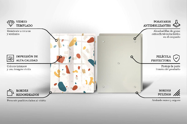 Tampa de parede do fogão a gás Grés decorativo pedra