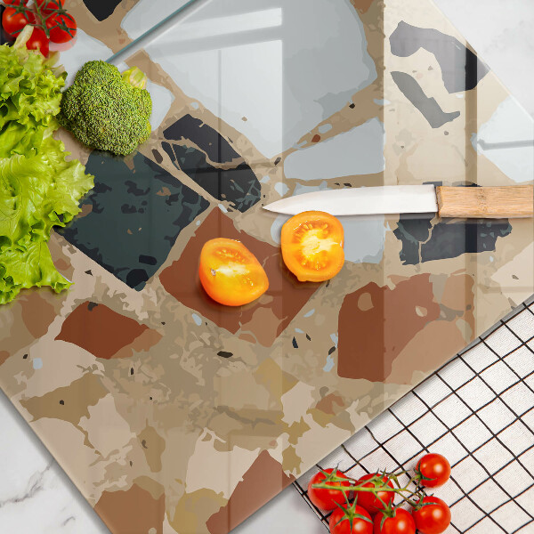 Tampa de parede do fogão a gás Pedras decorativas placa