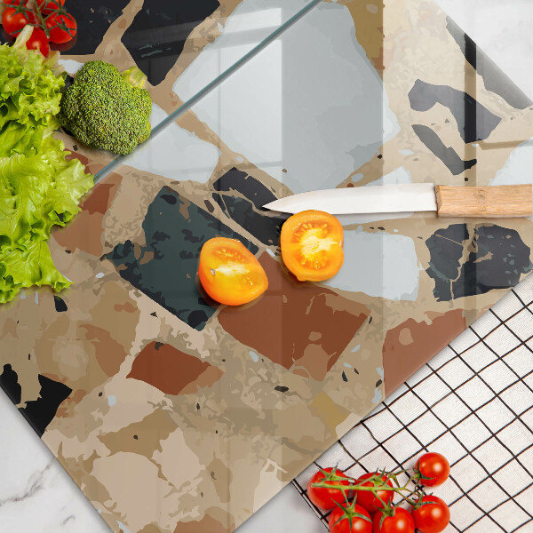 Tampa de parede do fogão a gás Pedras decorativas placa