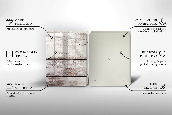 Tampa de parede do fogão a gás Tábuas de madeira velhas