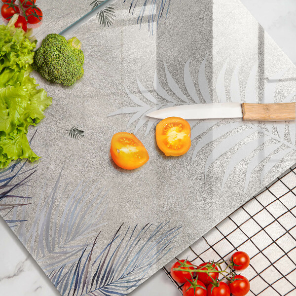 Tampa de parede do fogão a gás Folhas subtis