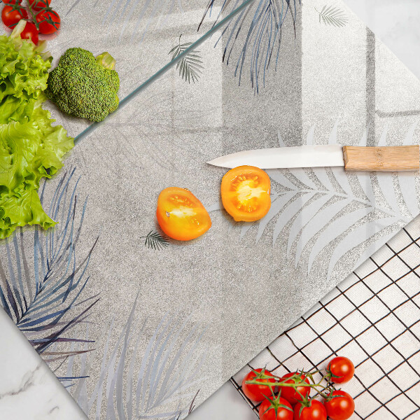 Tampa de parede do fogão a gás Folhas subtis