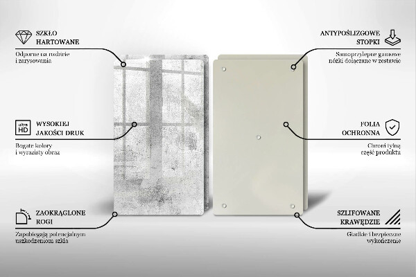 Tampa de parede do fogão a gás Textura de betão