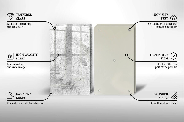 Tampa de parede do fogão a gás Textura de betão