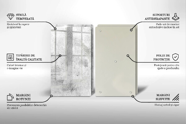 Tampa de parede do fogão a gás Textura de betão