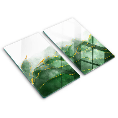 Tampa de parede do fogão a gás Abstração natureza