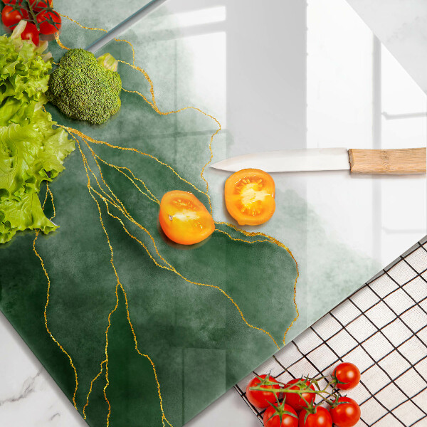 Tampa de parede do fogão a gás Abstração natureza