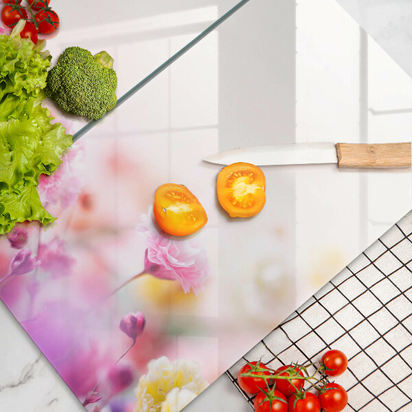 Tampa de parede do fogão a gás Prado de flores