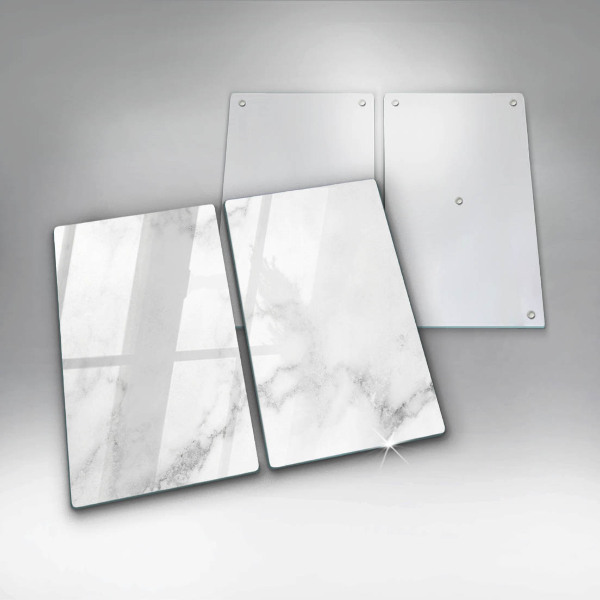 Tampa de parede do fogão a gás Mármore moderno