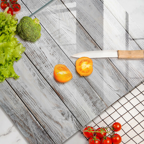 Tampa de parede do fogão a gás Tábuas de madeira claras