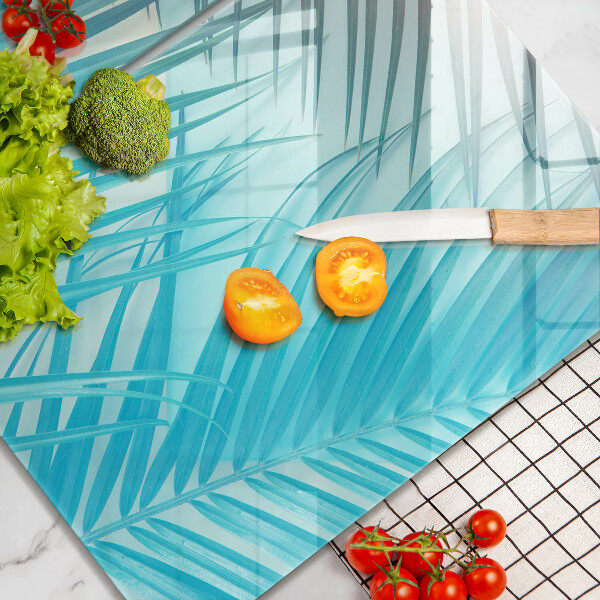 Tampa de parede do fogão a gás Folhas em tons pastel