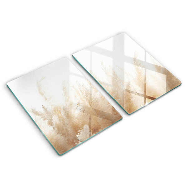 Tampa de parede do fogão a gás Grama dos pampas