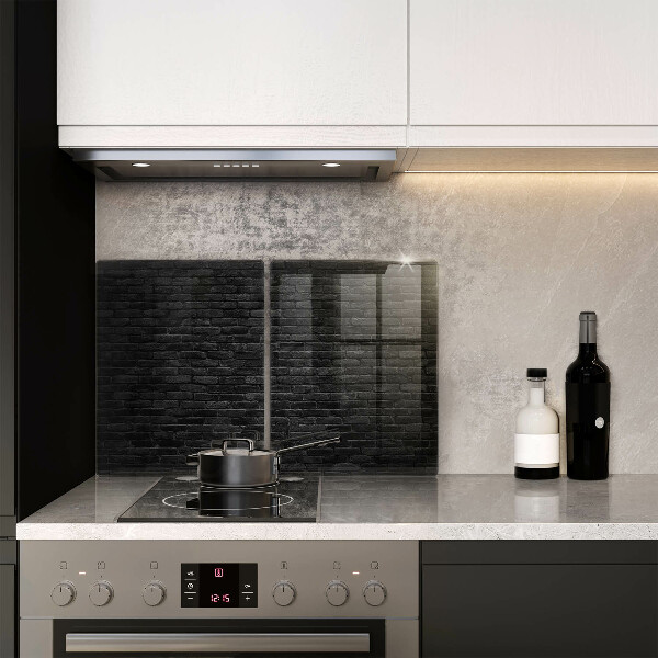 Tampa de parede do fogão a gás Parede de tijolos