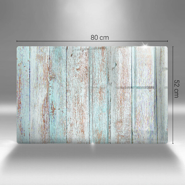 Tampa de parede do fogão a gás Tábuas vintage