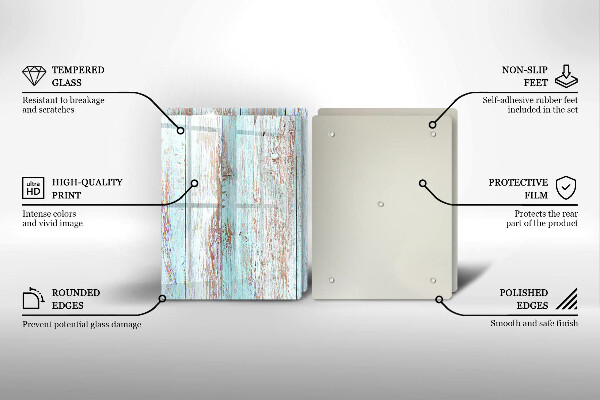 Tampa de parede do fogão a gás Tábuas vintage