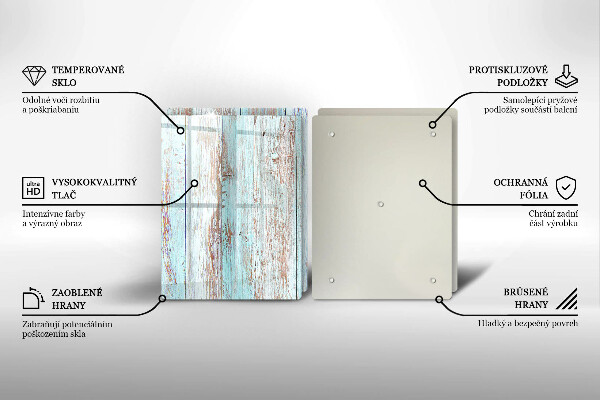 Tampa de parede do fogão a gás Tábuas vintage
