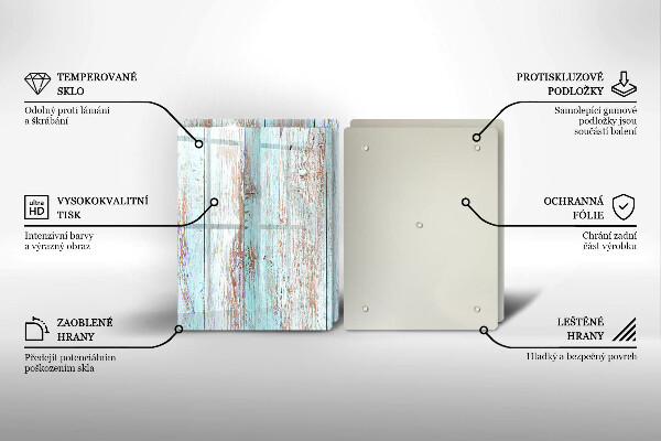 Tampa de parede do fogão a gás Tábuas vintage