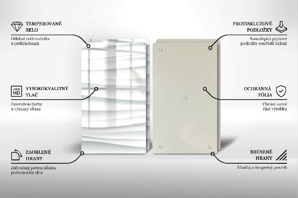 Tampa de parede do fogão a gás Estrutura moderna