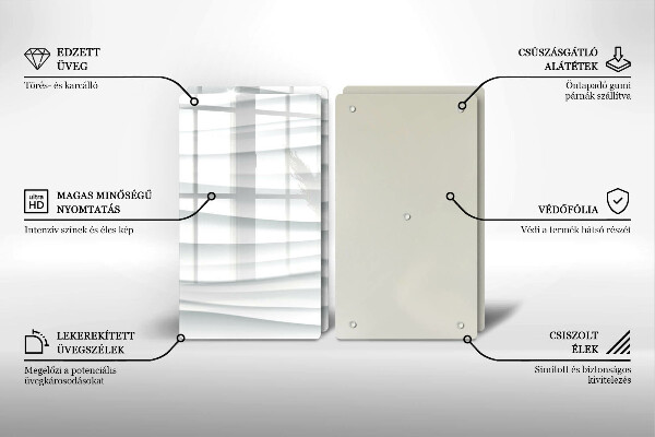 Tampa de parede do fogão a gás Estrutura moderna