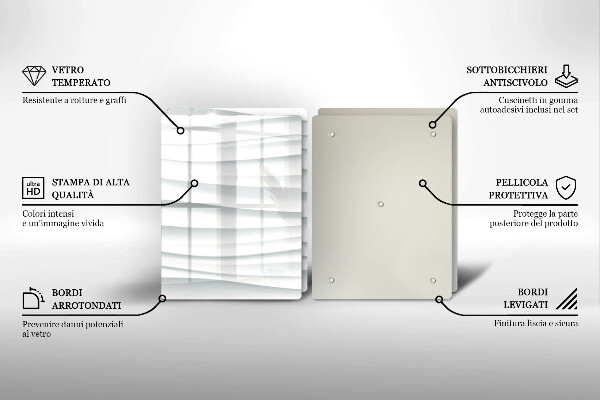 Tampa de parede do fogão a gás Estrutura moderna
