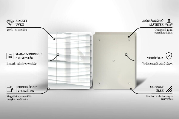 Tampa de parede do fogão a gás Estrutura moderna