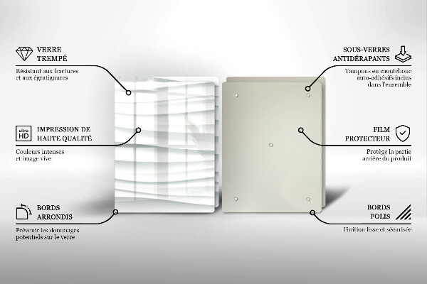 Tampa de parede do fogão a gás Estrutura moderna