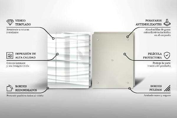 Tampa de parede do fogão a gás Estrutura moderna