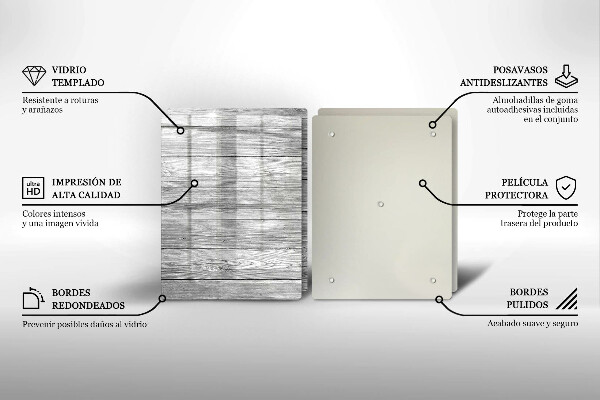 Tampa de parede do fogão a gás Madeira tábuas velhas