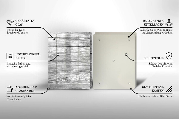 Tampa de parede do fogão a gás Madeira tábuas velhas