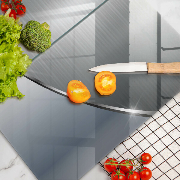 Tampa de parede do fogão a gás Padrão abstração metálica