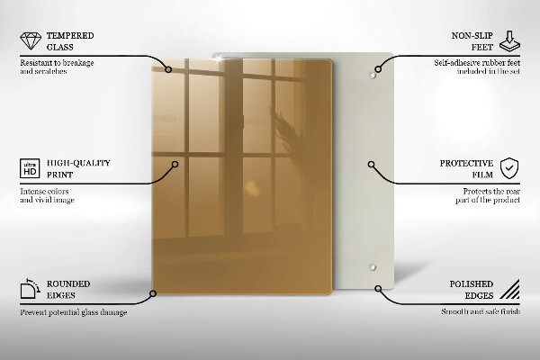 Protetor de bancada Cor bege