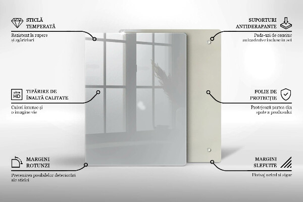 Proteção para placa de indução Cor cinza