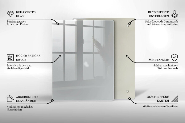 Proteção para placa de indução Cor cinza