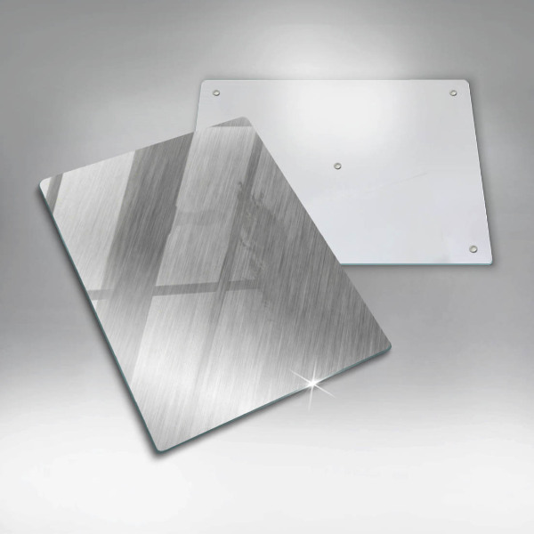 Protetor de placa de indução Fundo de textura metálica