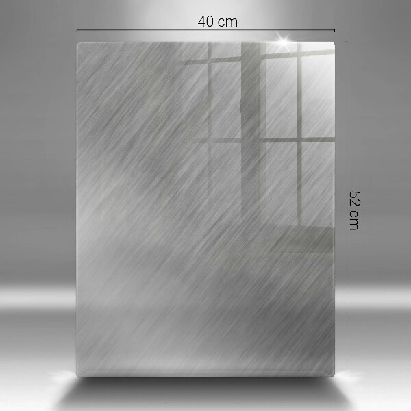 Protetor de placa de indução Fundo de textura metálica