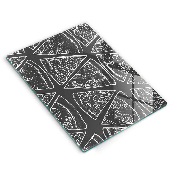 Protetor de bancada Ilustração de pizza