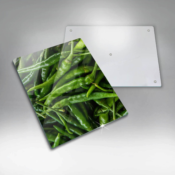 Proteção para placa de indução vagens de ervilha