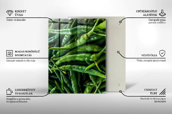Proteção para placa de indução vagens de ervilha