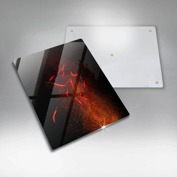 Protetor de placa de indução Pimentas picantes