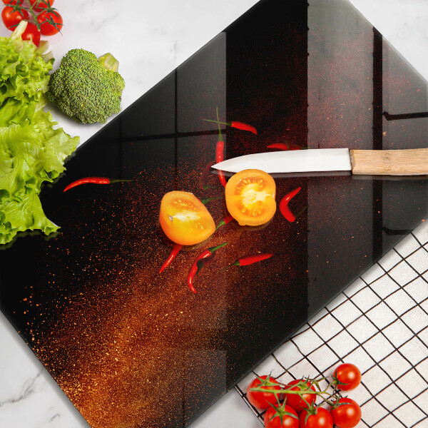 Protetor de placa de indução Pimentas picantes