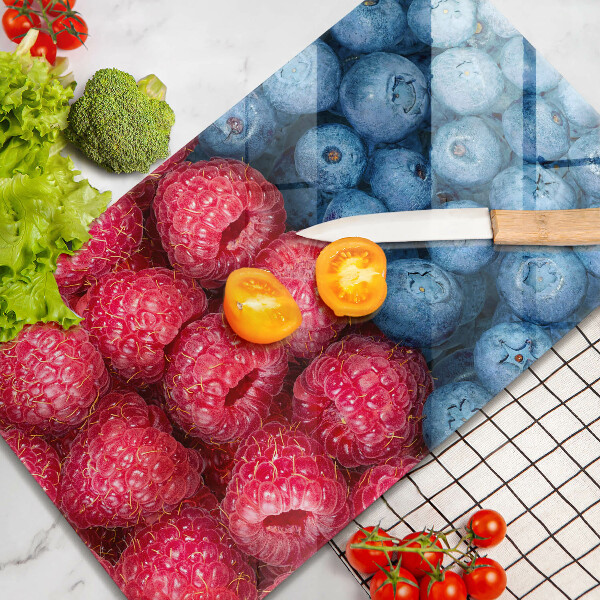 Protetor de placa de indução Framboesas e mirtilos