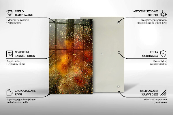 Protetor de placa de indução Especiarias coloridas