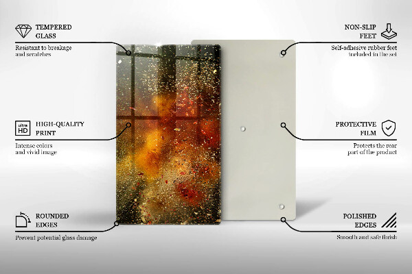 Protetor de placa de indução Especiarias coloridas