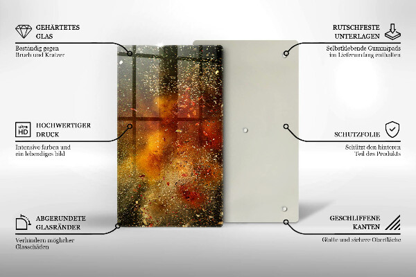 Protetor de placa de indução Especiarias coloridas