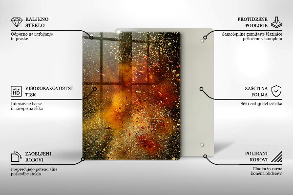 Protetor de placa de indução Especiarias coloridas