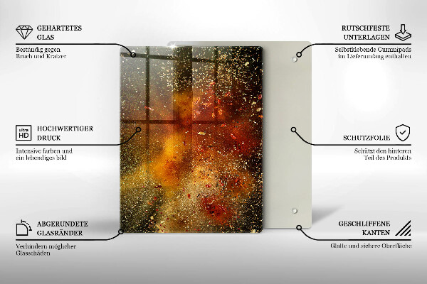 Protetor de placa de indução Especiarias coloridas